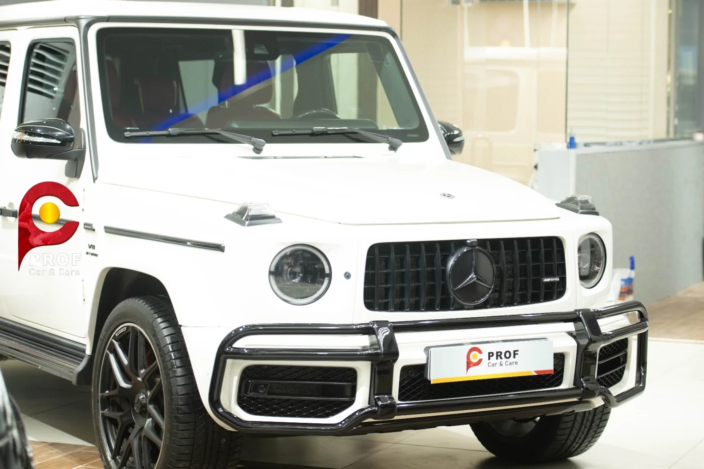 مرسيدس G-Class داخل مركز بروف كاركير في جدة